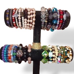Stretch Bracelet Jewelry Lot